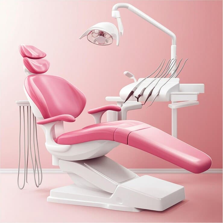 خرید یونیت دندان پزشکی صورتی با کیفیت برتر و قیمت مناسب